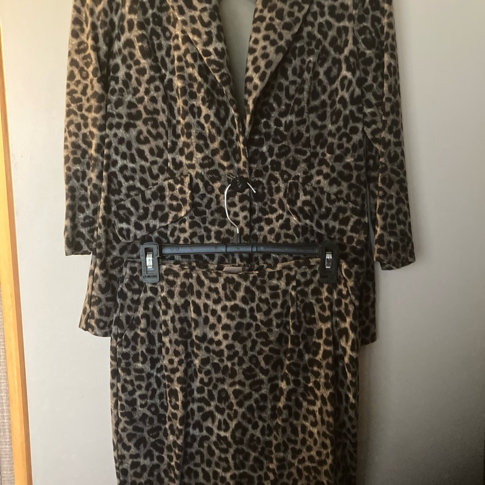 CAbi Animal Print Jacket